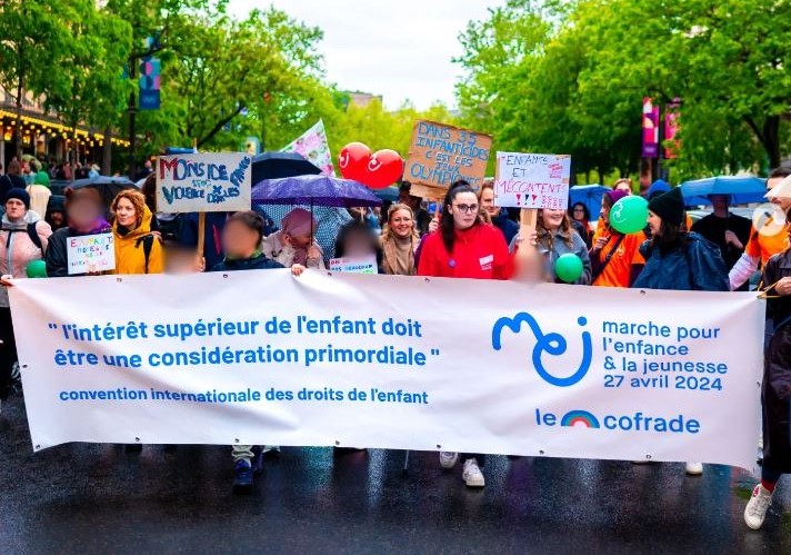 La Fondation participe à la 1ère Marche pour l’Enfance et la Jeunesse